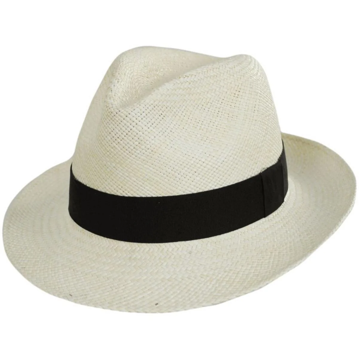 Puerto Cayo Panama Straw Fedora Hat - Image 5