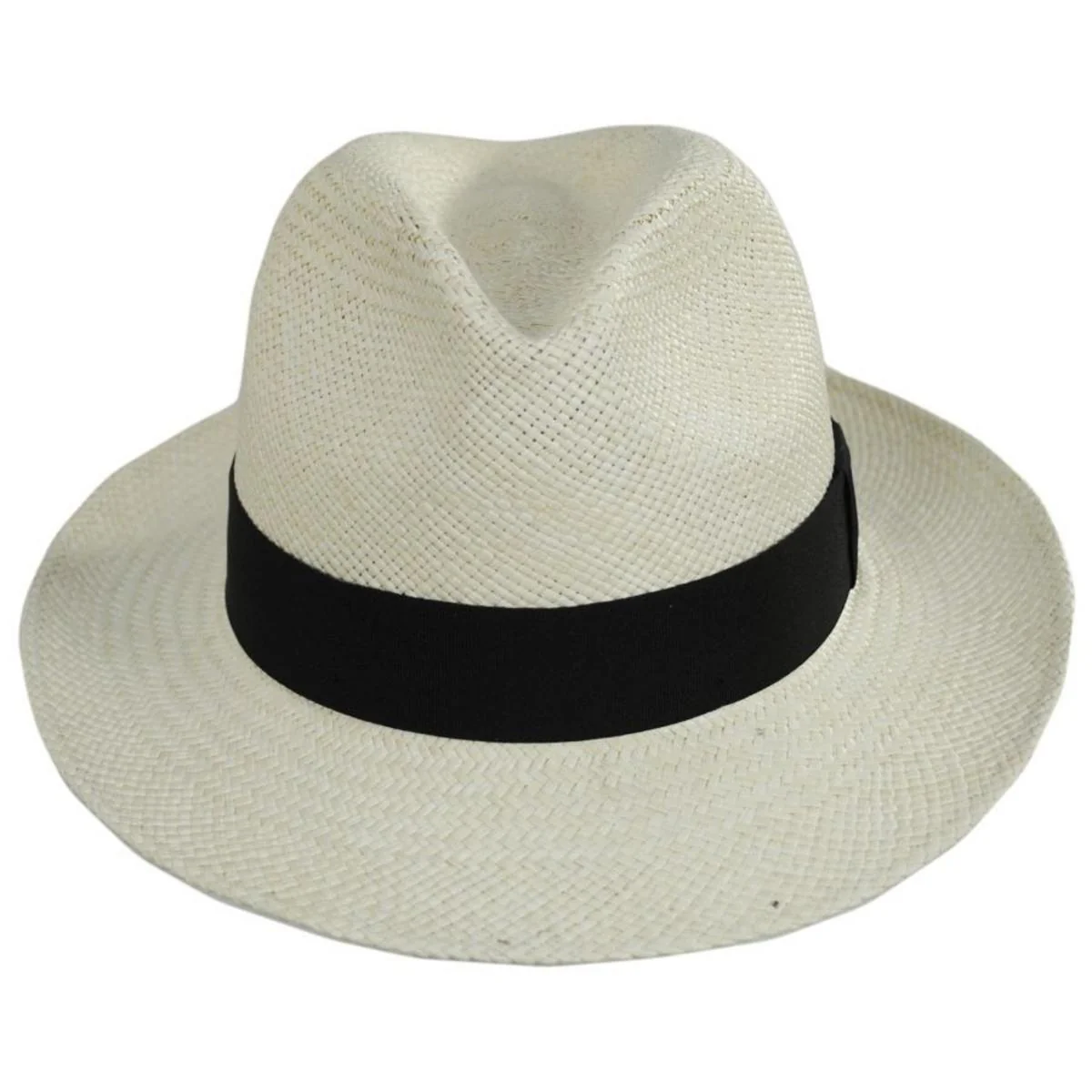 Puerto Cayo Panama Straw Fedora Hat - Image 6