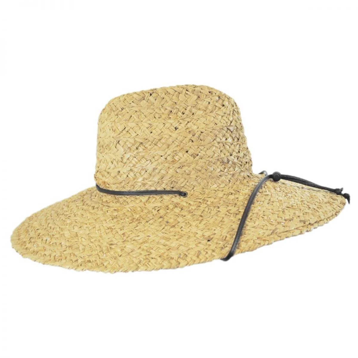 Raffia Straw Lifeguard Hat - Image 3