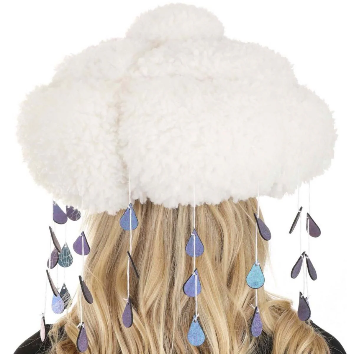 Rain Cloud Plush Hat - Image 4