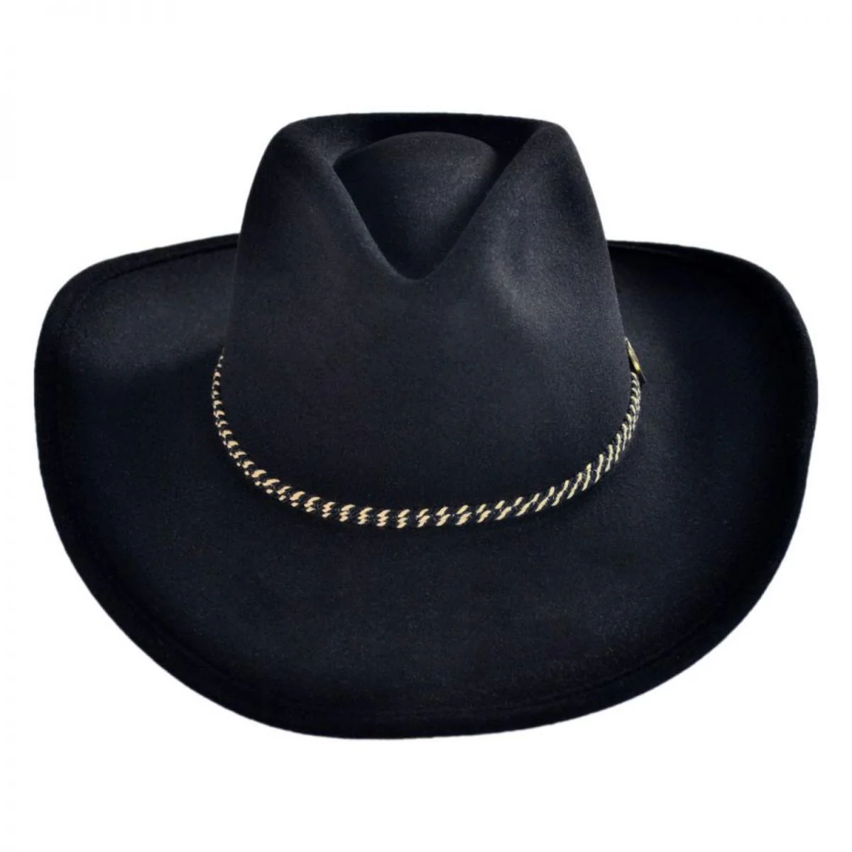 Rawhide Buffalo Fur Felt Western Hat - Image 3