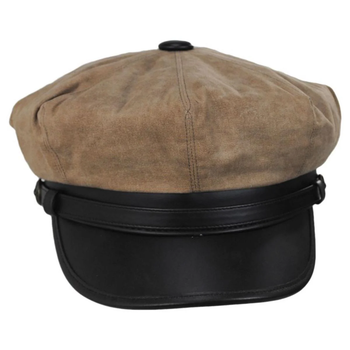 Rebel Wax Cotton Blend Motorcycle Cap - Image 3