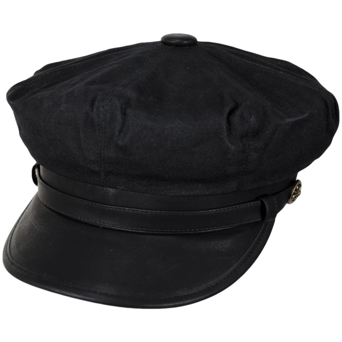 Rebel Wax Cotton Blend Motorcycle Cap - Image 6