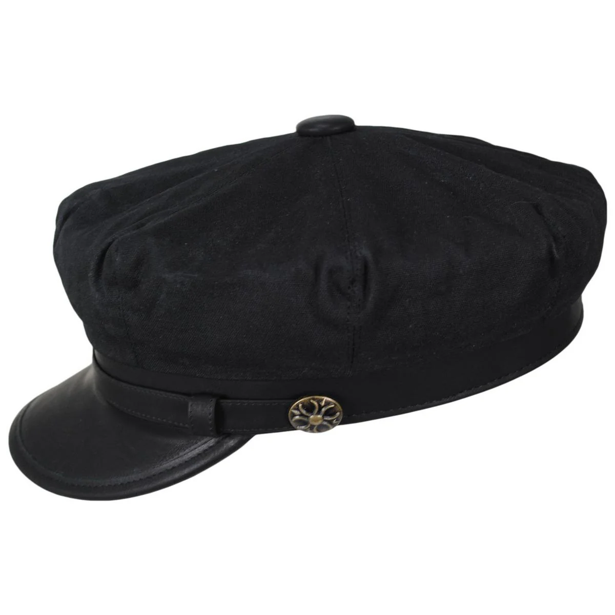 Rebel Wax Cotton Blend Motorcycle Cap - Image 8