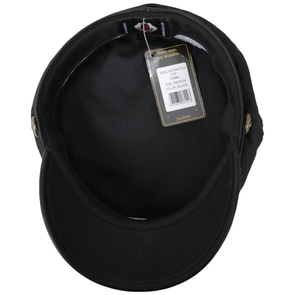 Rebel Wax Cotton Blend Motorcycle Cap - Image 9