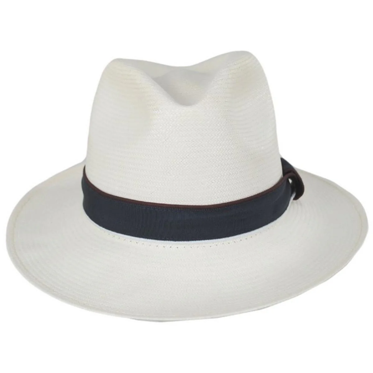 Relik Shantung Straw Fedora Hat - Image 2
