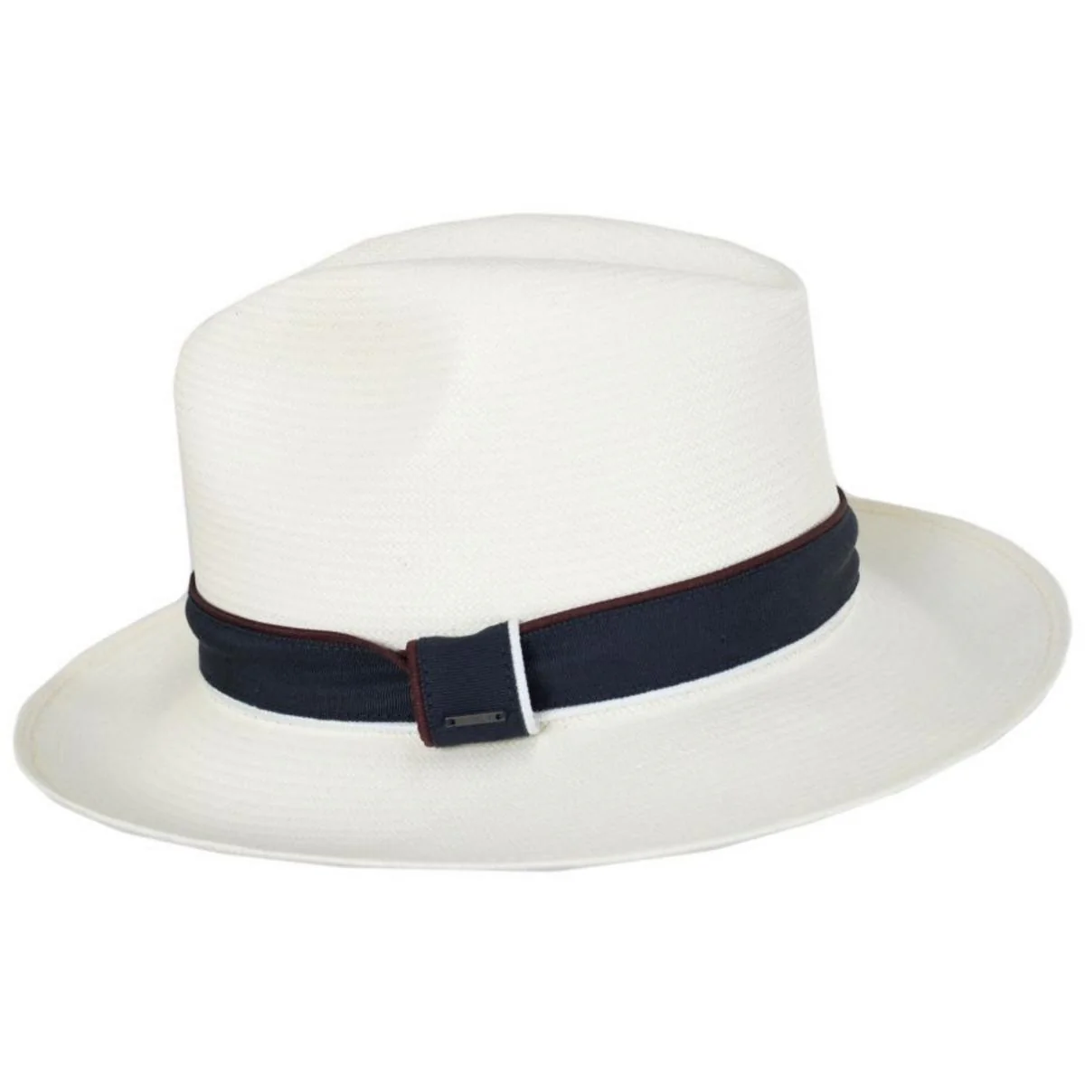 Relik Shantung Straw Fedora Hat - Image 3