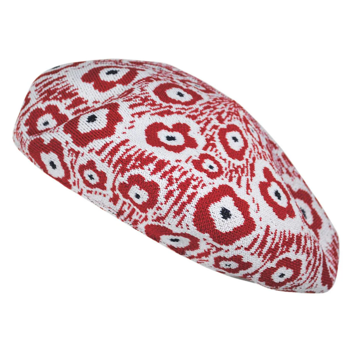 Retro Flower Tropic Beret - Image 5