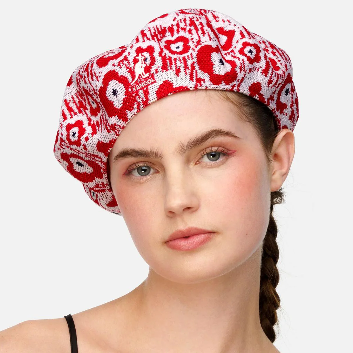 Retro Flower Tropic Beret - Image 6