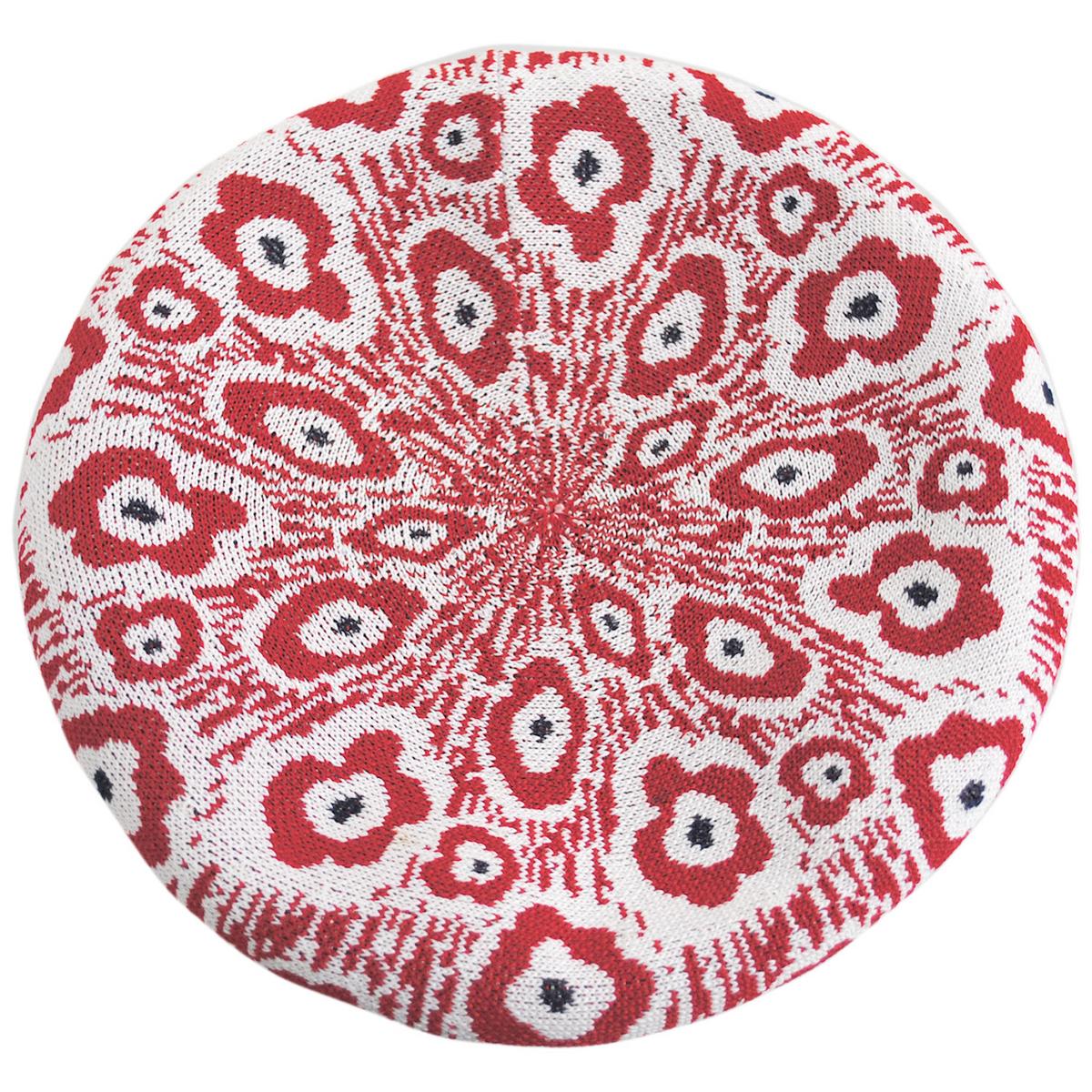 Retro Flower Tropic Beret - Image 7