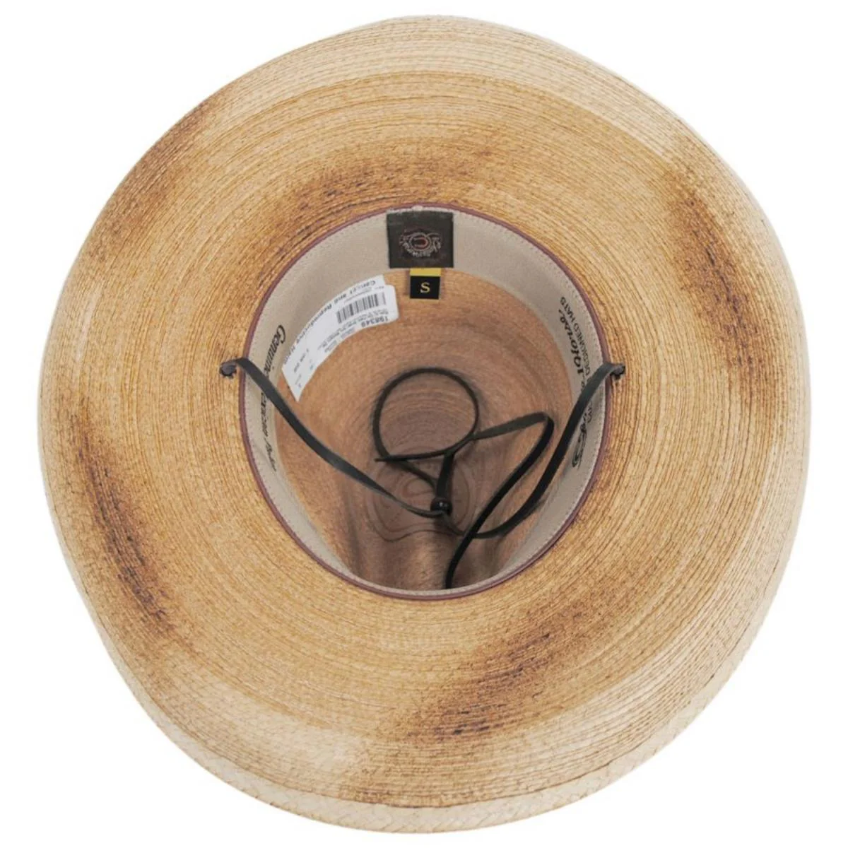 Ride or Die Palm Straw Gus Western Hat - Image 4