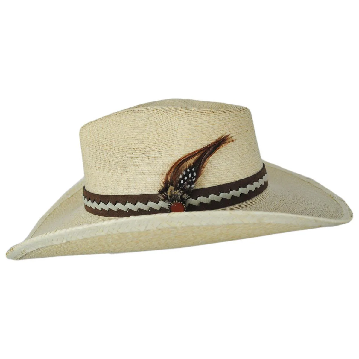Lainey Wilson Road Runner Palm Straw Outback Hat - Image 3
