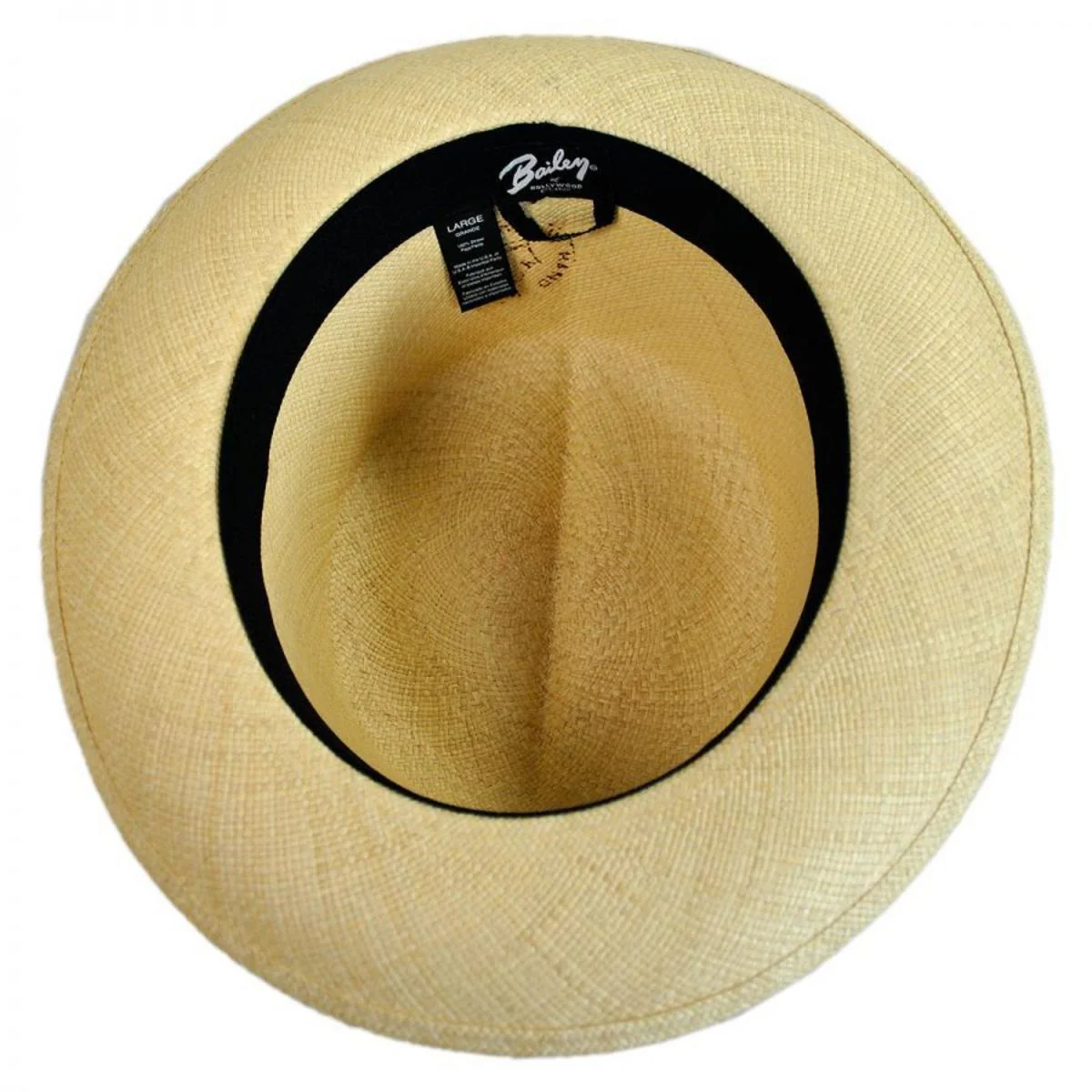 Roll Up II Panama Straw Fedora Hat - Image 5