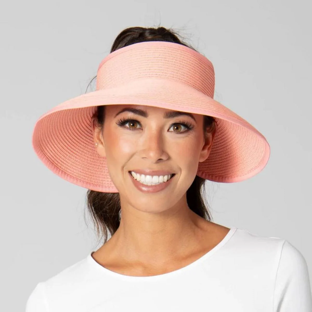 Roll Up Toyo Straw Visor - Image 24