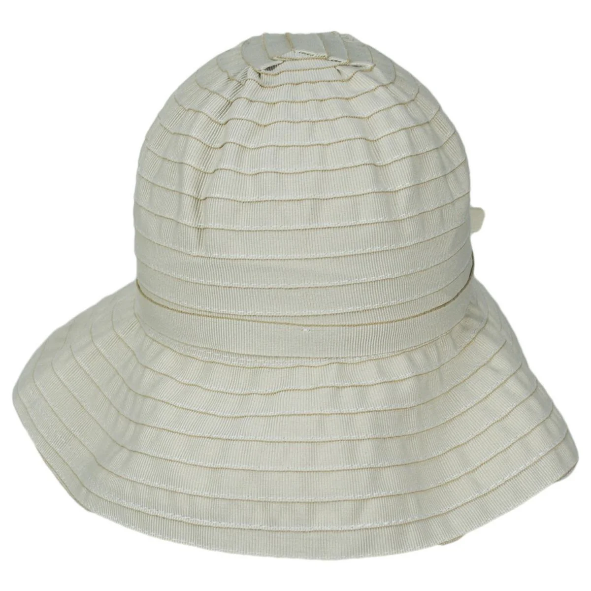 Roller Ribbon Cotton Blend Sun Hat - Image 3