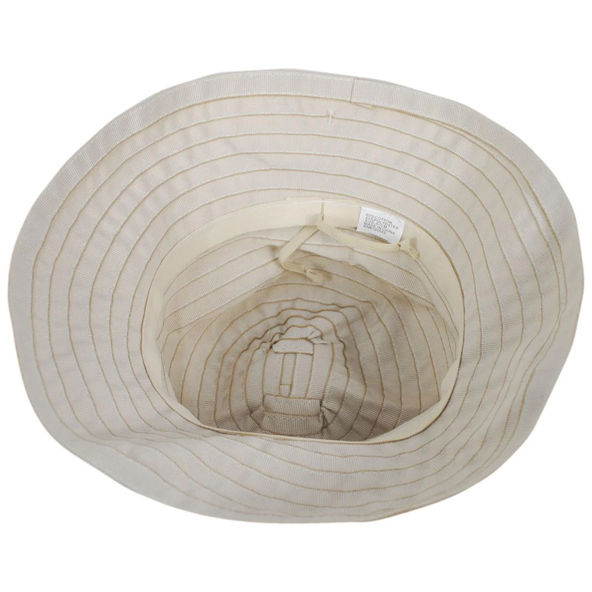 Roller Ribbon Cotton Blend Sun Hat - Image 5