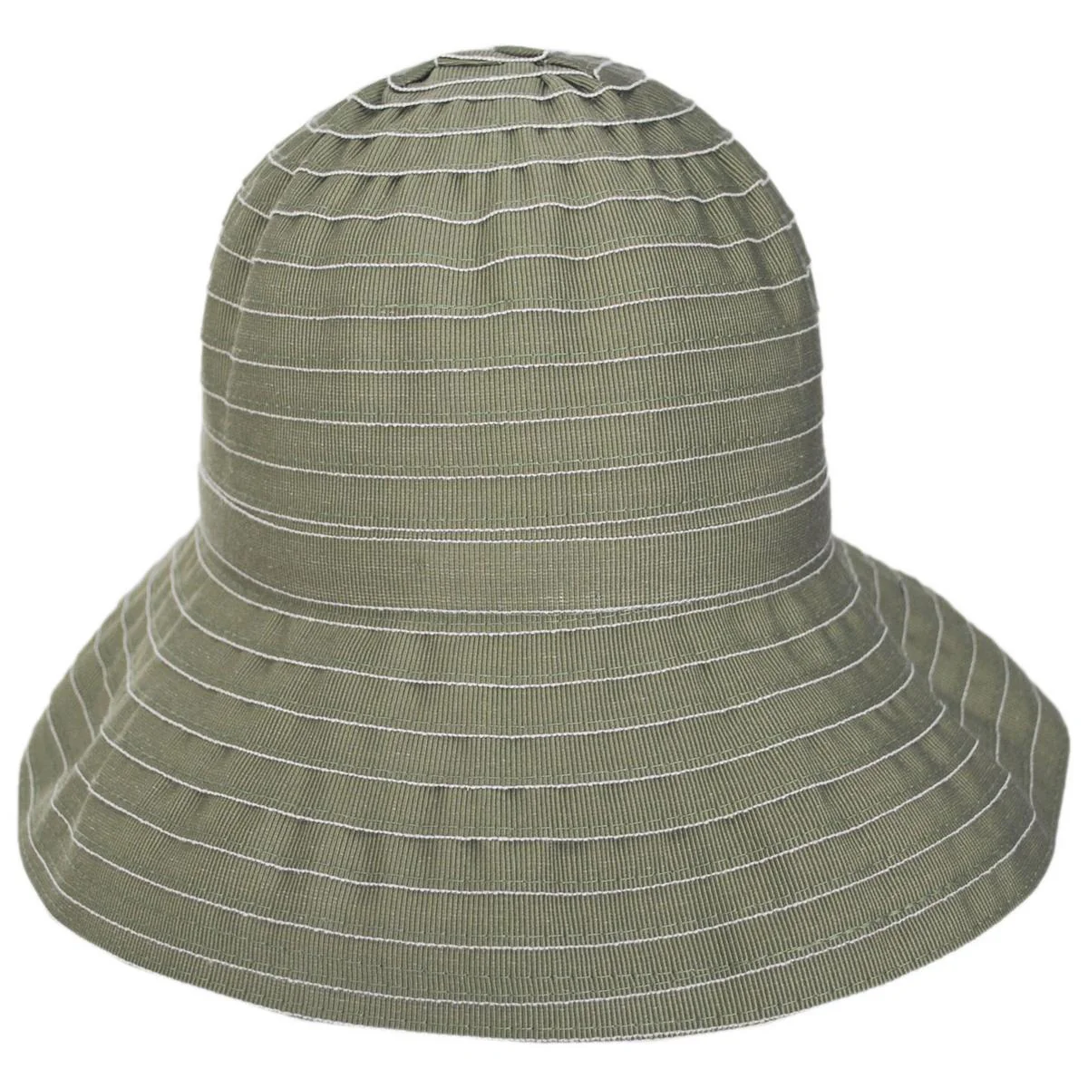 Roller Ribbon Cotton Blend Sun Hat - Image 7
