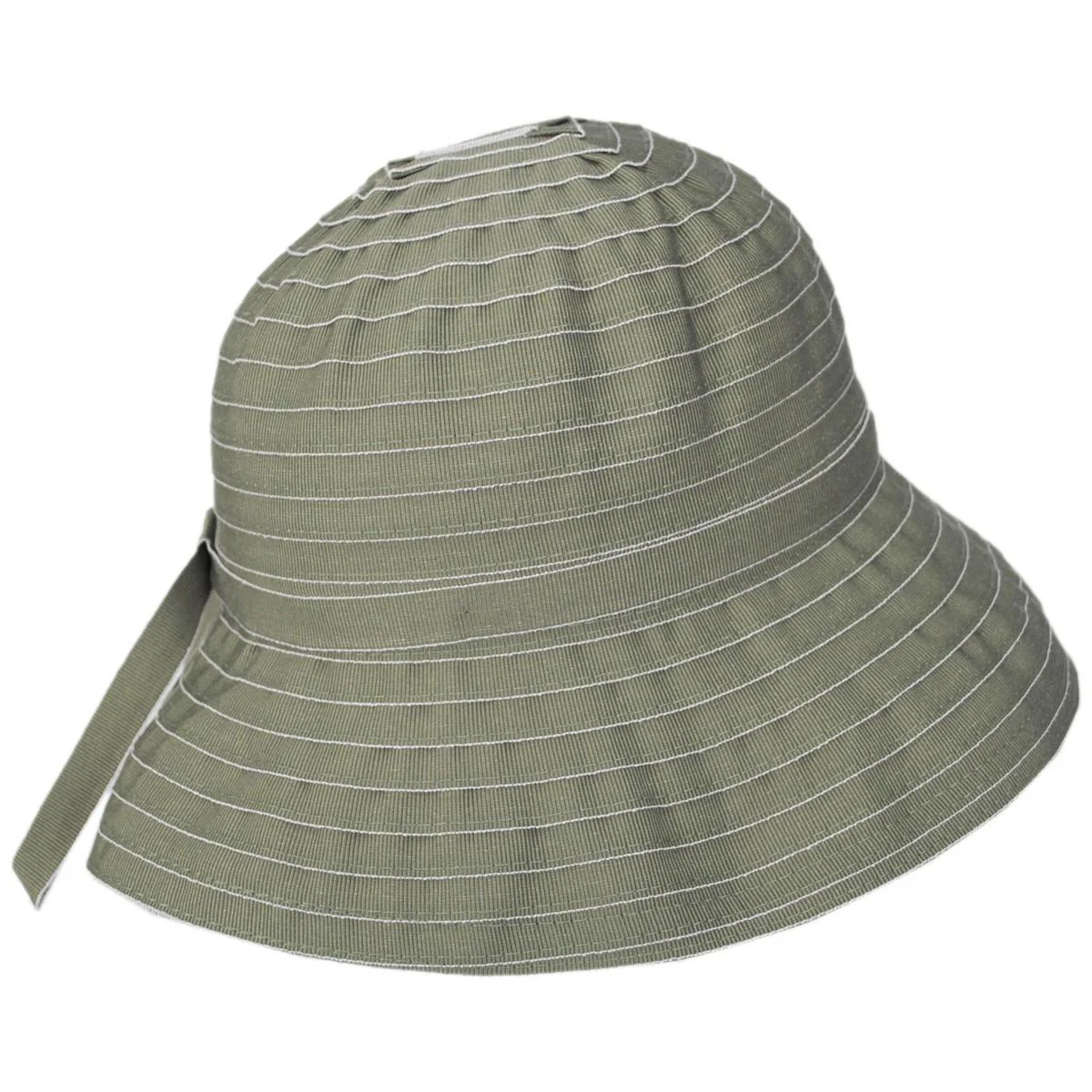 Roller Ribbon Cotton Blend Sun Hat - Image 8