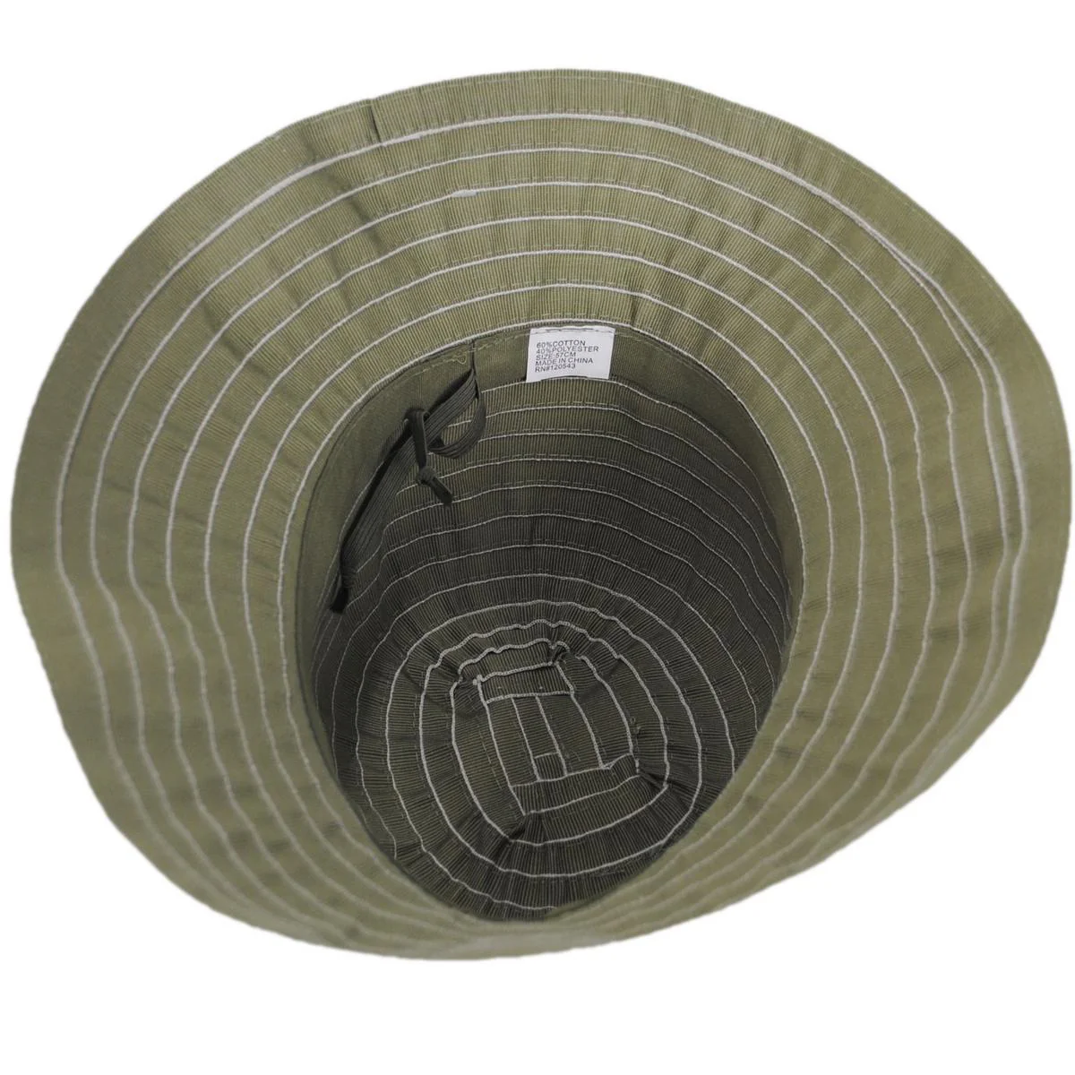 Roller Ribbon Cotton Blend Sun Hat - Image 9
