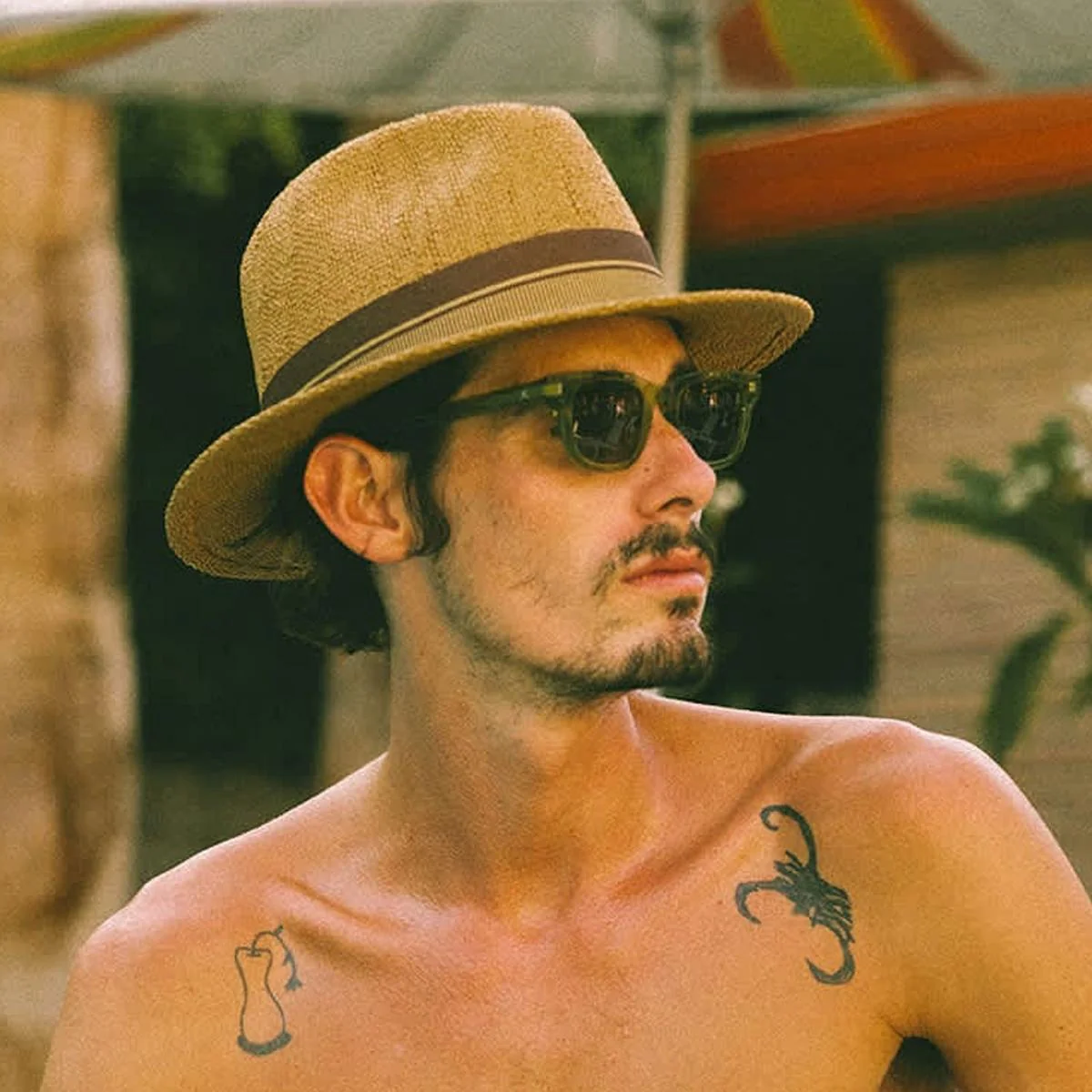 Roma Bangora Straw Fedora Hat - Image 5