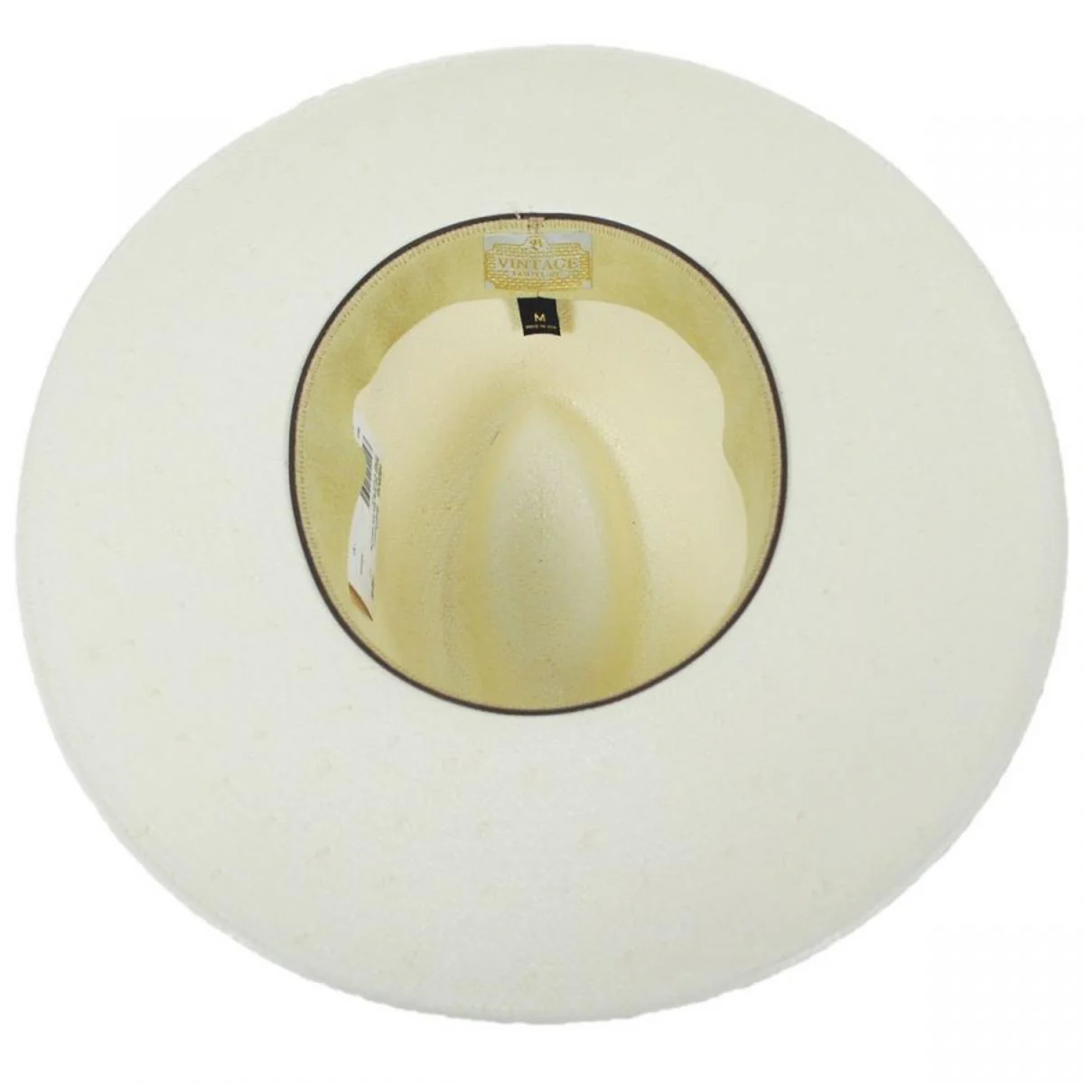 Rossion Wide Brim Toyo Straw Fedora Hat - FINAL SALE - Image 4