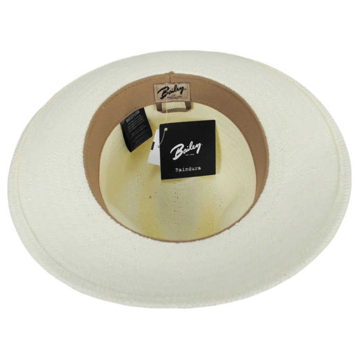 Rothney Raindura Straw Fedora Hat - Image 4