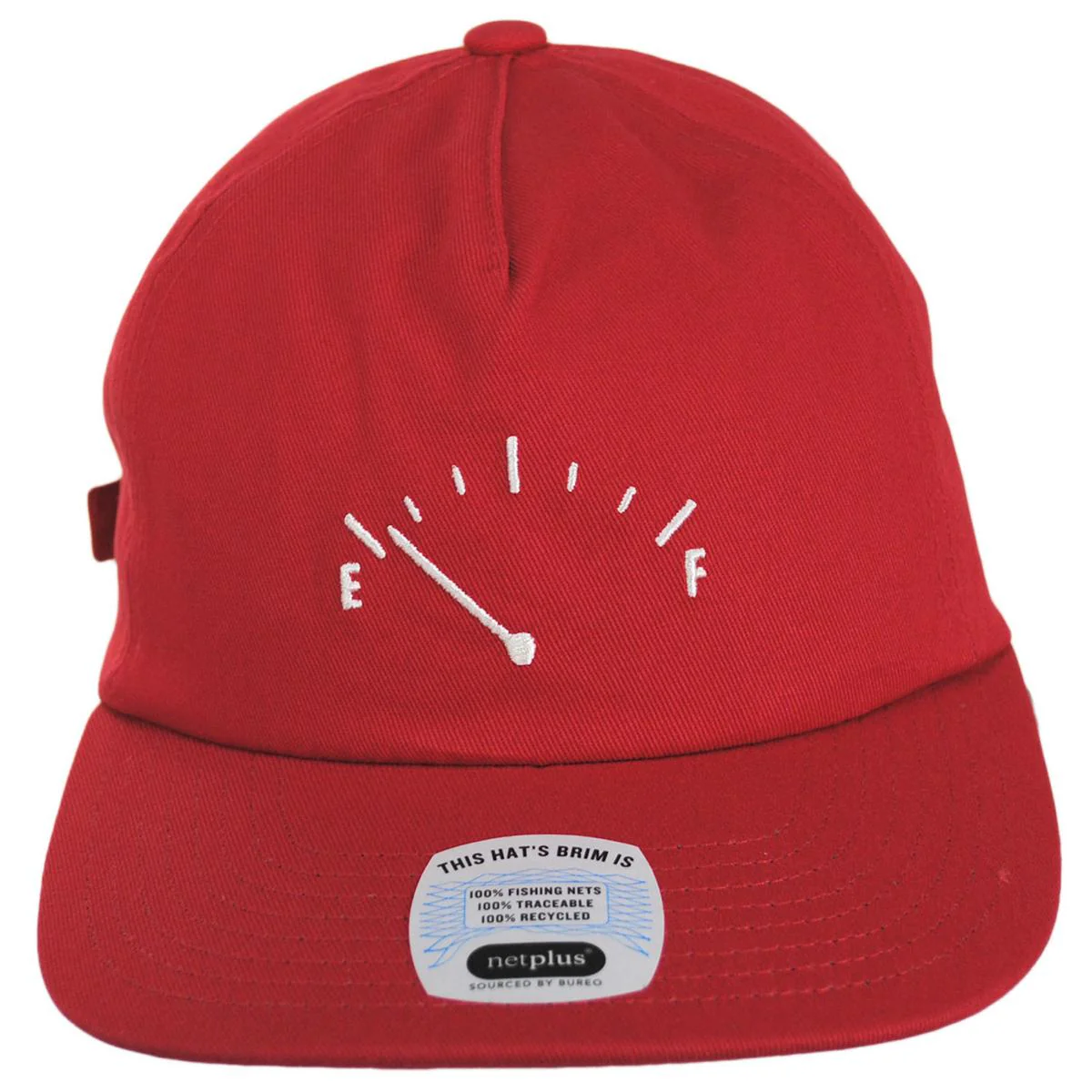 Running on Empty LP Cotton NetPlus Strapback Baseball Cap - Image 2