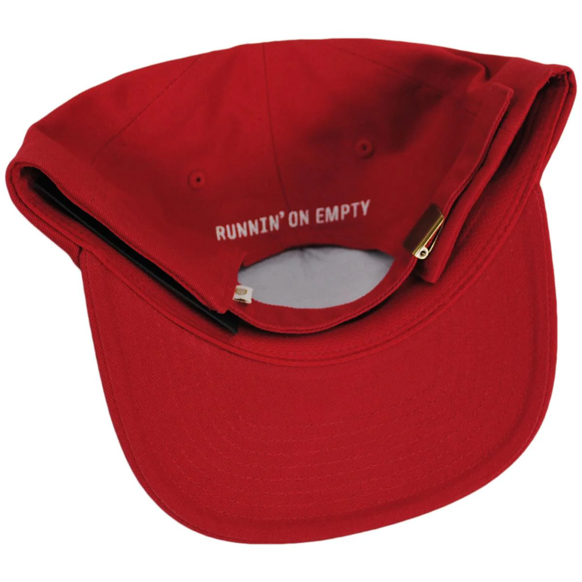 Running on Empty LP Cotton NetPlus Strapback Baseball Cap - Image 4