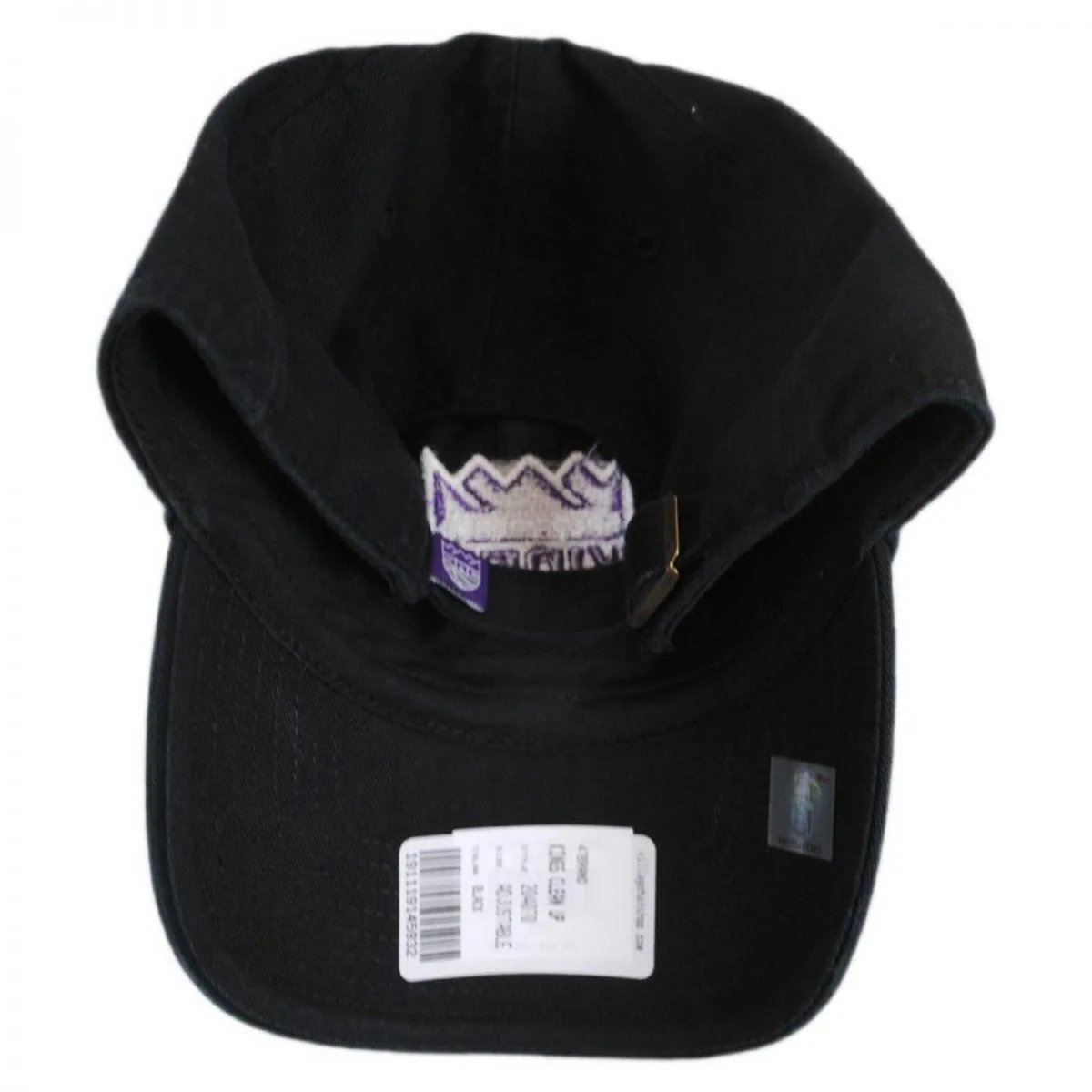 Sacramento Kings NBA Clean Up Strapback Baseball Cap Dad Hat - Image 2