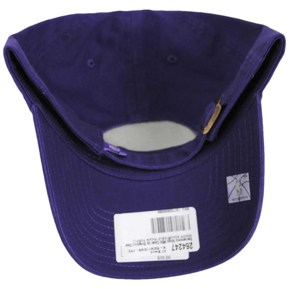 Sacramento Kings NBA Clean Up Strapback Baseball Cap Dad Hat - Image 6