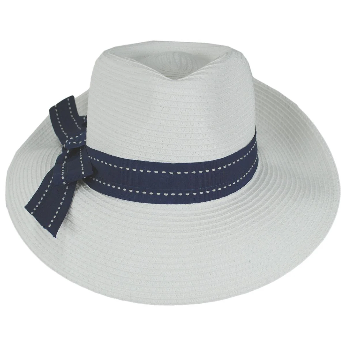 Sadie Toyo Straw Fedora Hat - Image 3