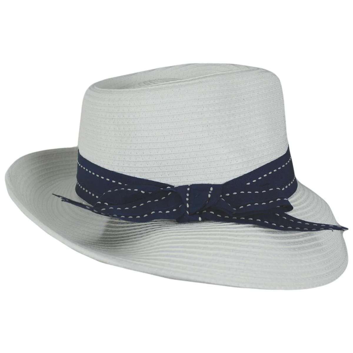 Sadie Toyo Straw Fedora Hat - Image 4