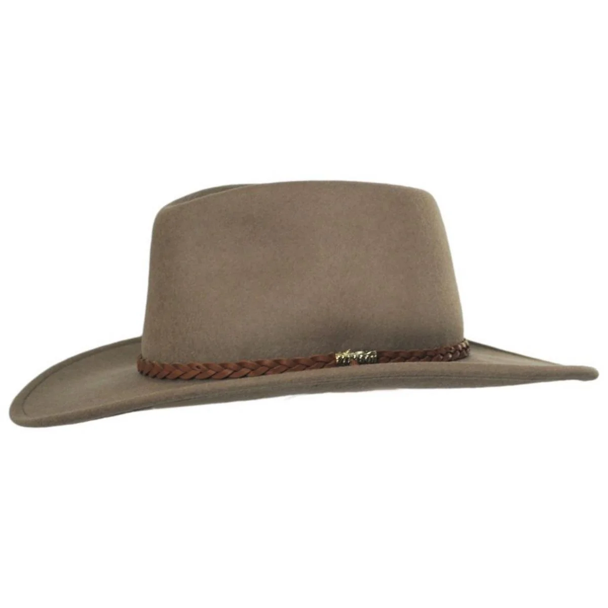 Sagebrush Crushable Wool Felt Outback Hat - Image 3