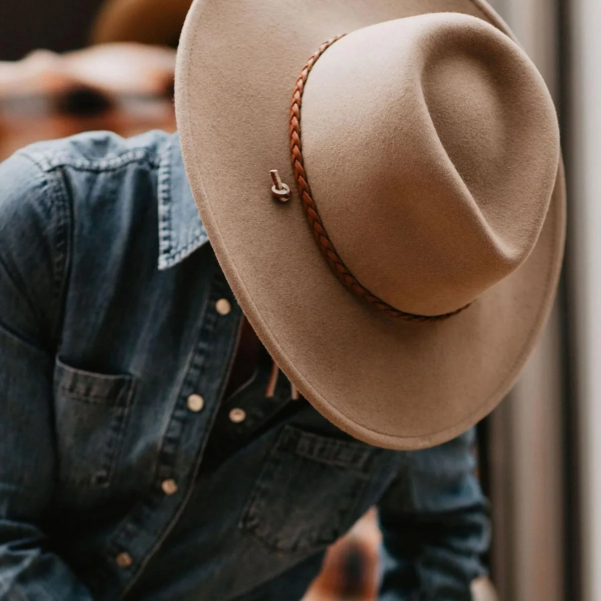 Sagebrush Crushable Wool Felt Outback Hat - Image 5