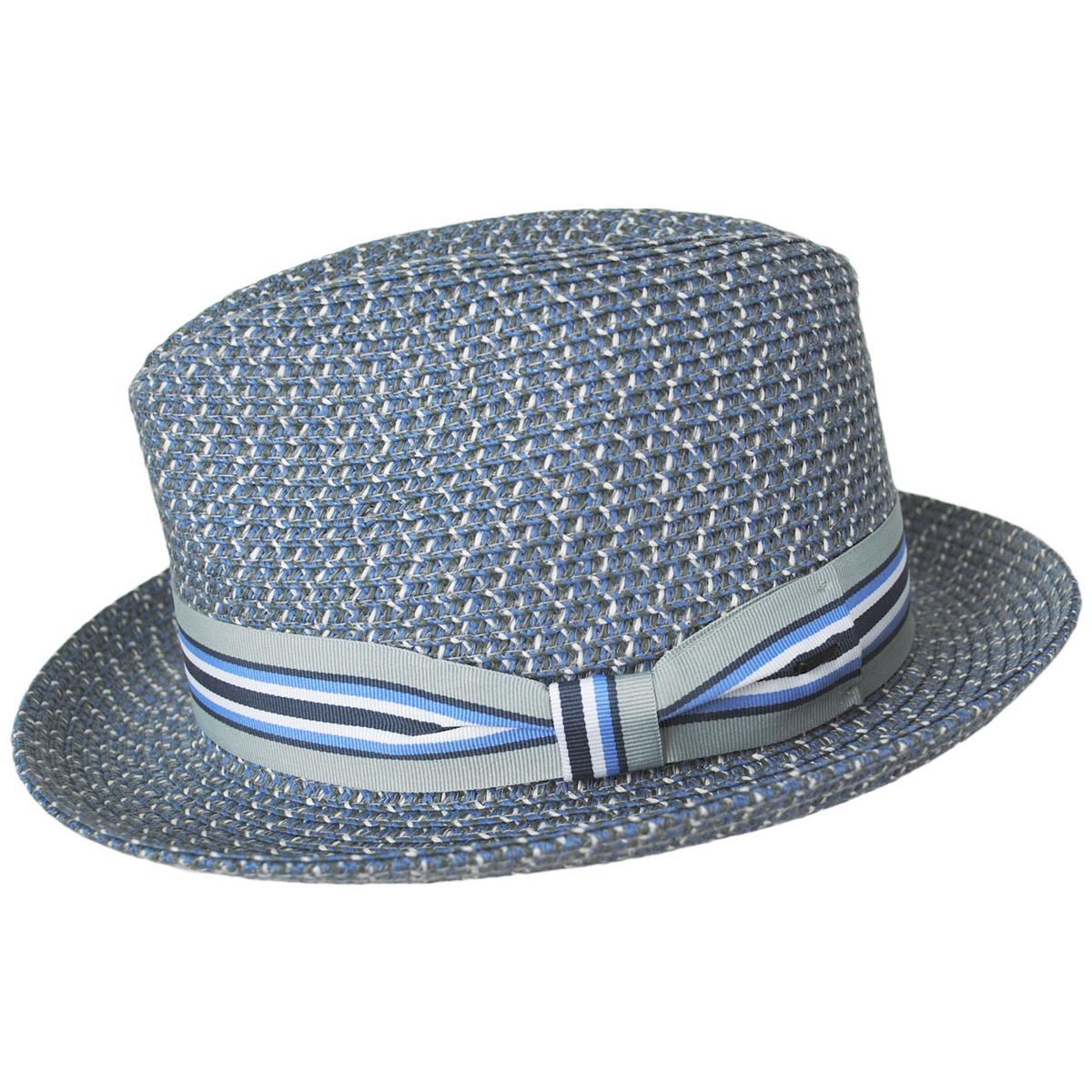 Salem Braided Toyo Straw Fedora Hat - Image 10
