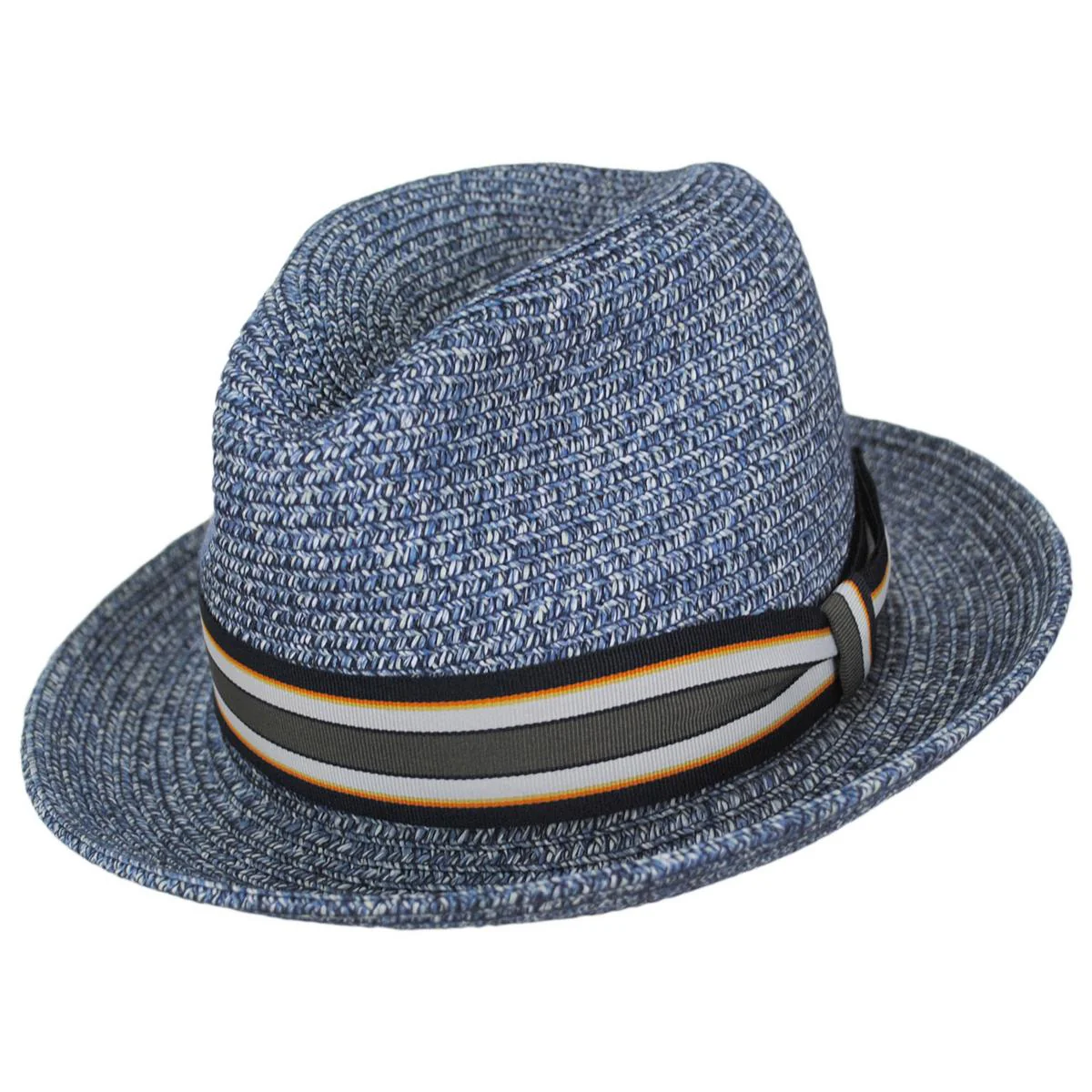 Salem Braided Toyo Straw Fedora Hat - Image 12
