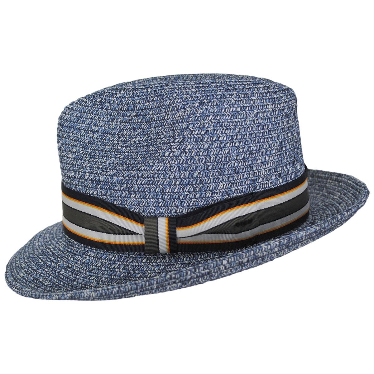 Salem Braided Toyo Straw Fedora Hat - Image 14