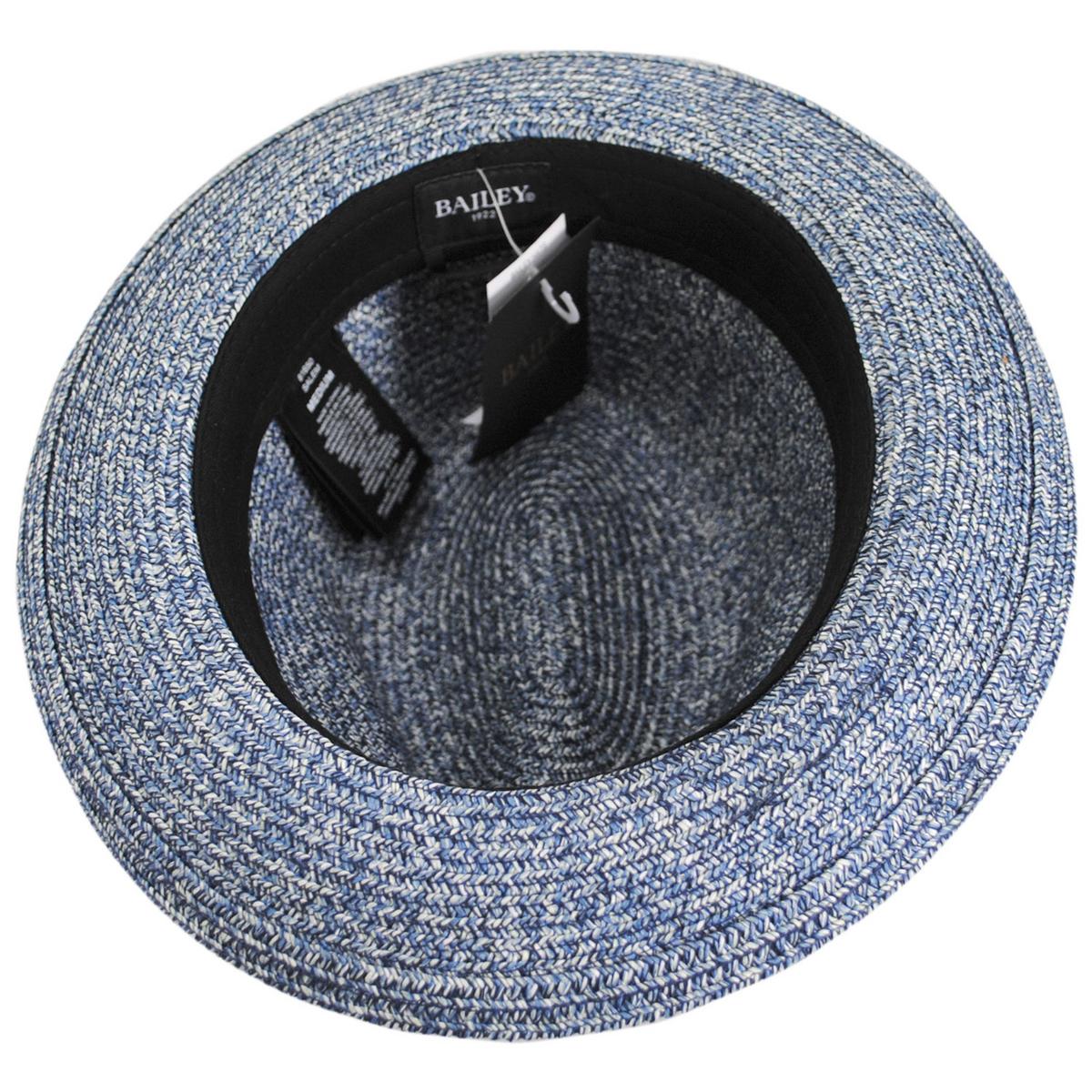Salem Braided Toyo Straw Fedora Hat - Image 15
