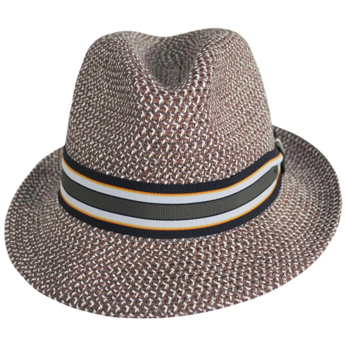 Salem Braided Toyo Straw Fedora Hat - Image 5