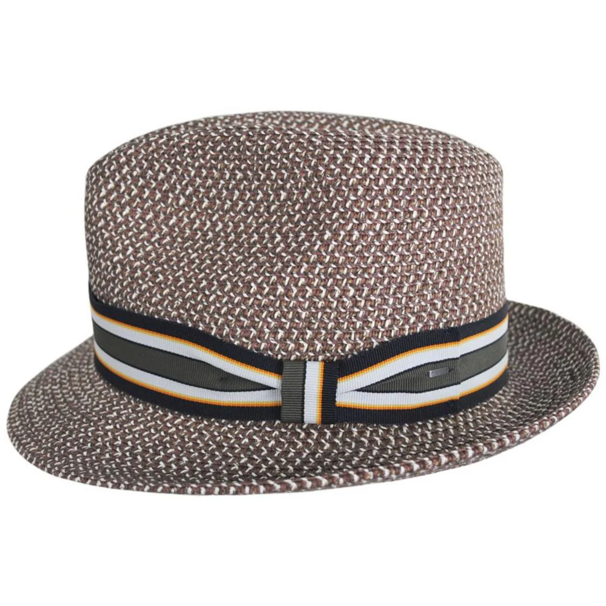 Salem Braided Toyo Straw Fedora Hat - Image 6