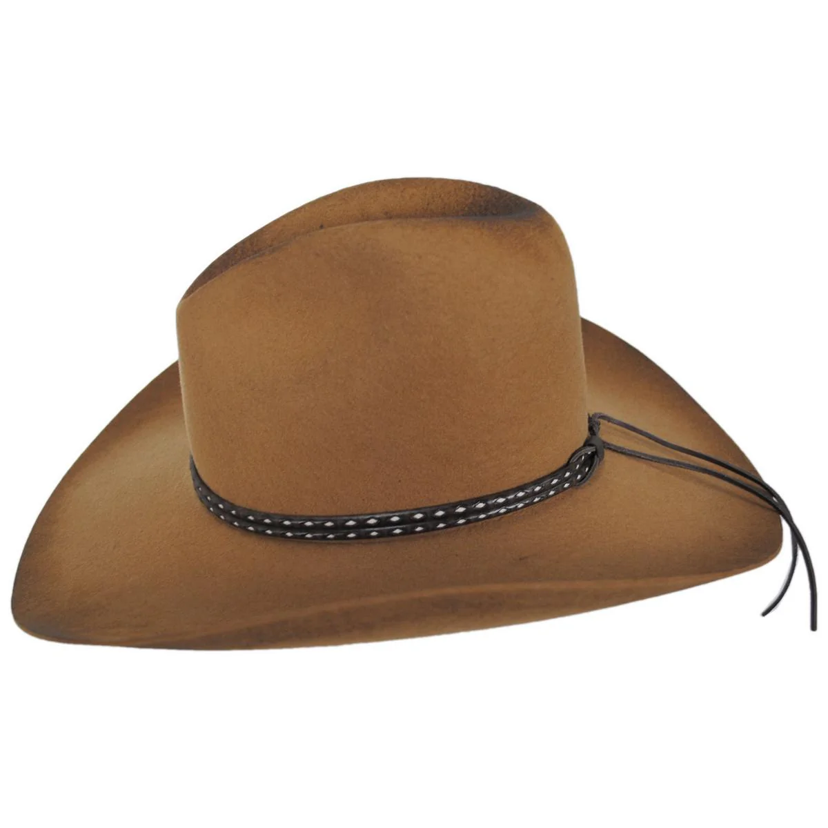 Sand Hollow Buffalo Fur Felt Western Hat - Image 3