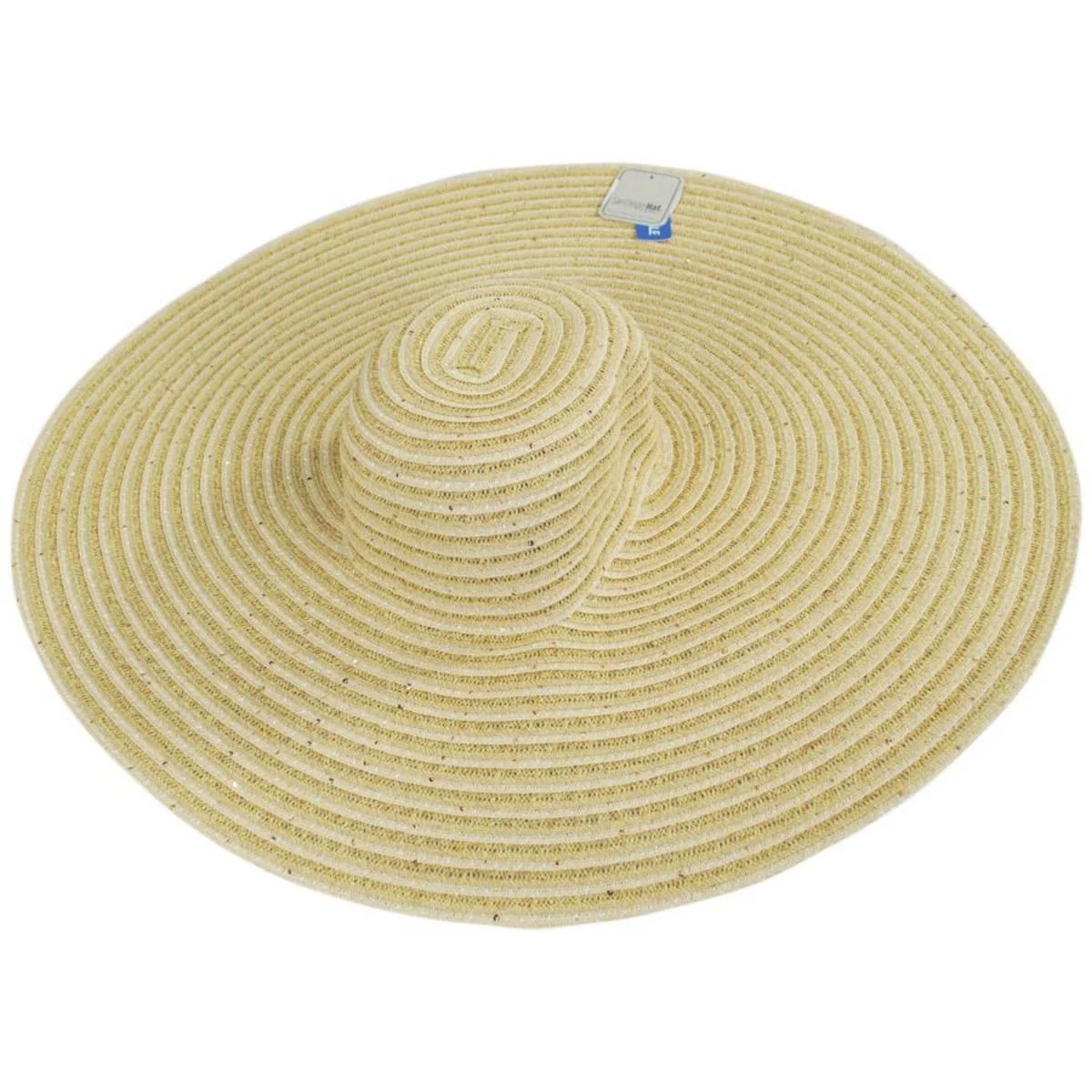 Santa Rosa Assymetrical Brim Straw Sun Hat - Image 11