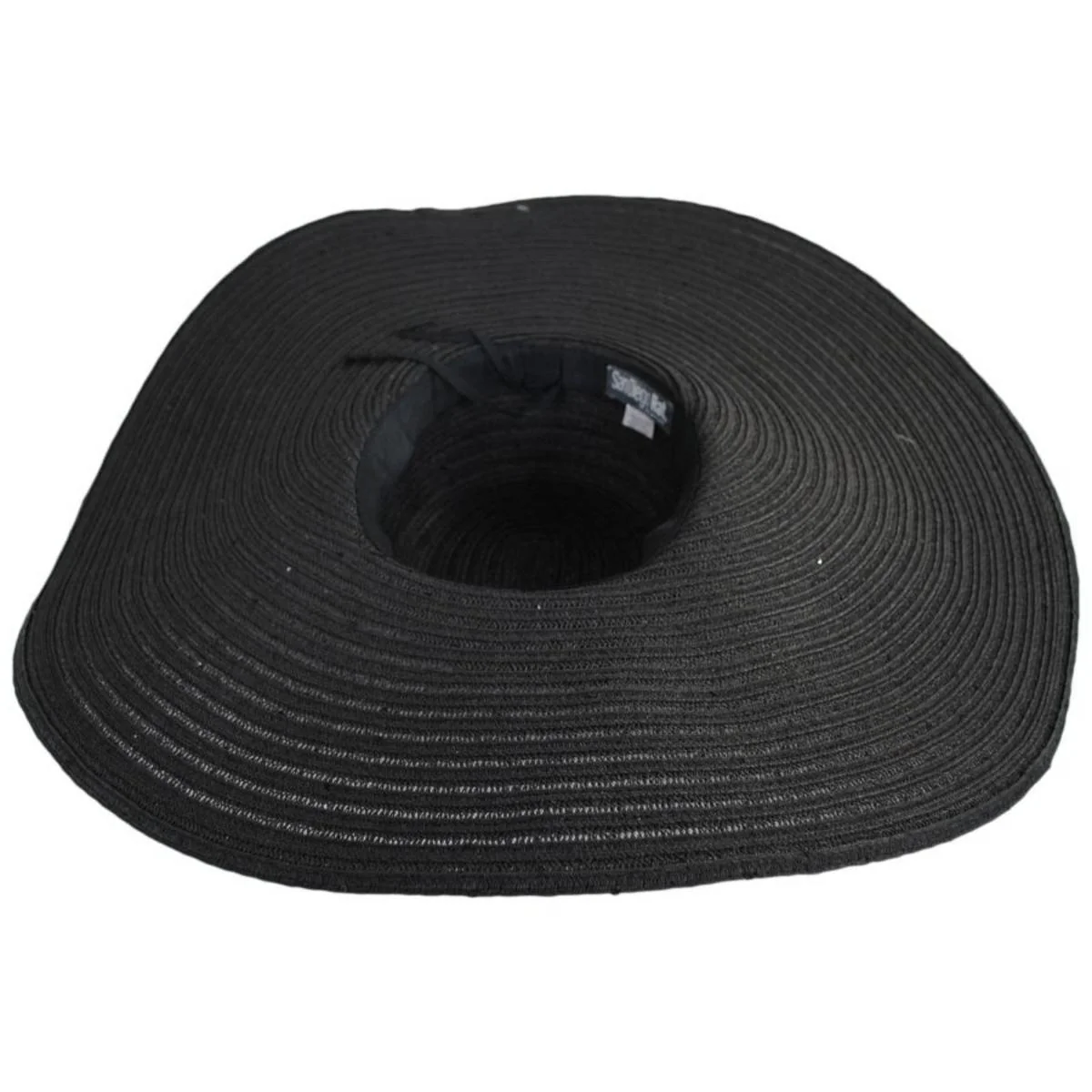 Santa Rosa Assymetrical Brim Straw Sun Hat - Image 6