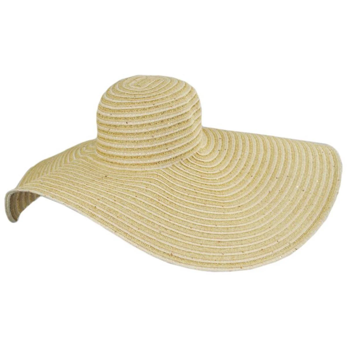 Santa Rosa Assymetrical Brim Straw Sun Hat - Image 7