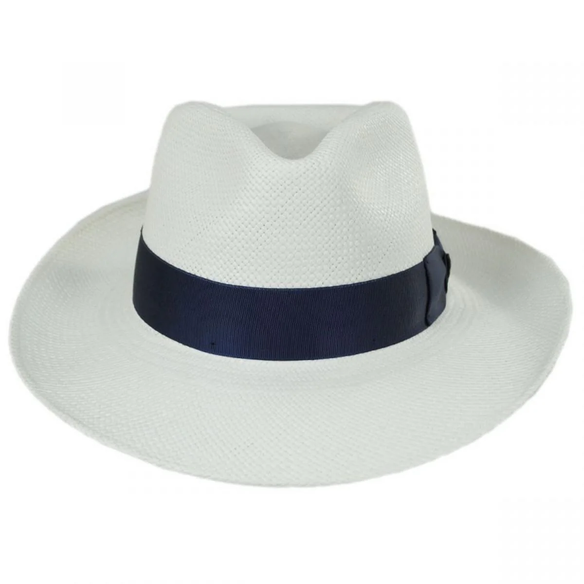 Santorini Panama Straw Fedora Hat - Image 2