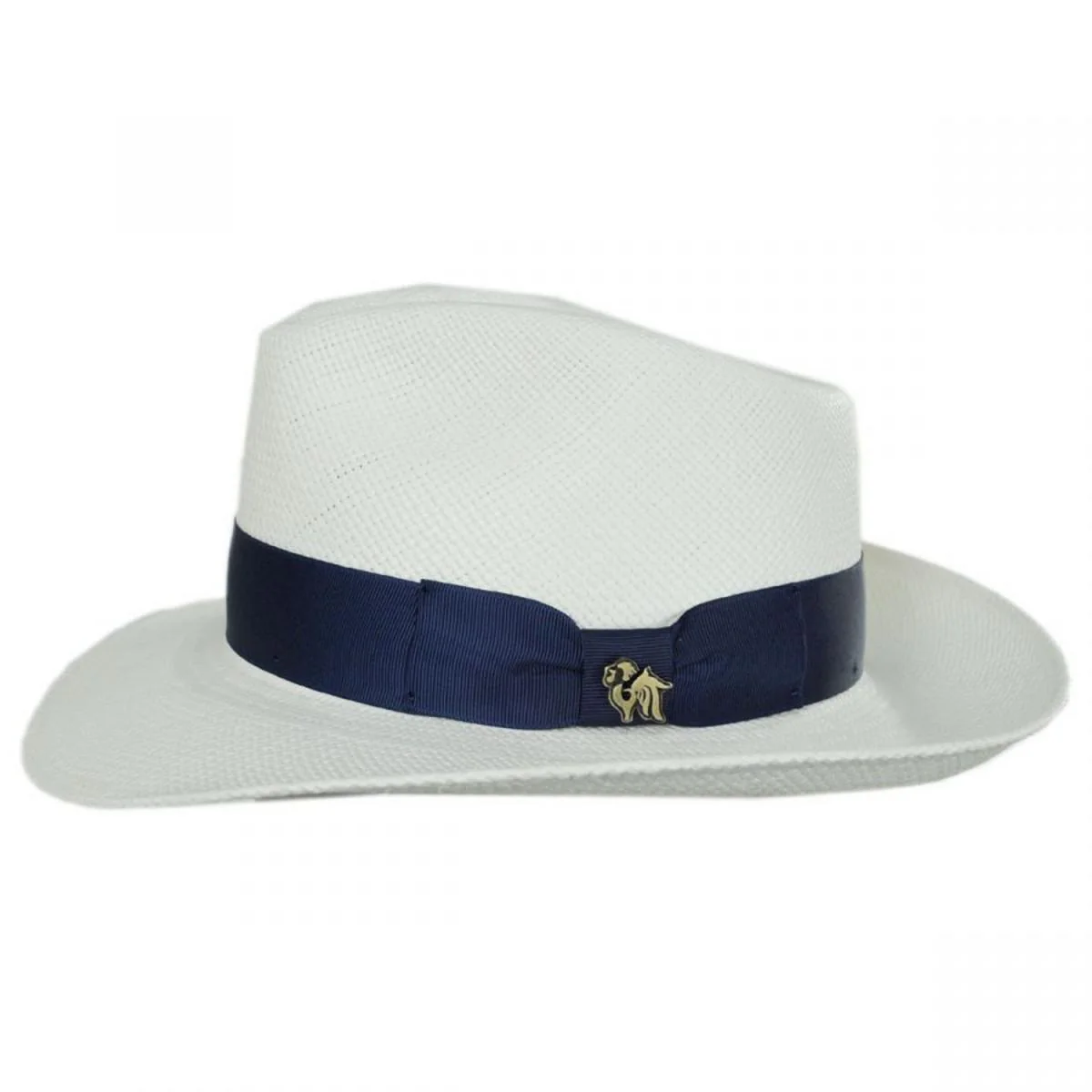 Santorini Panama Straw Fedora Hat - Image 3