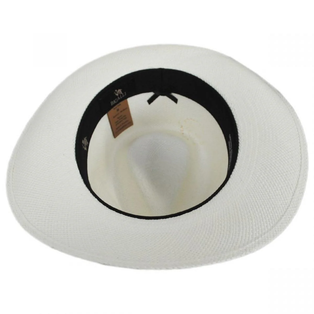 Santorini Panama Straw Fedora Hat - Image 4