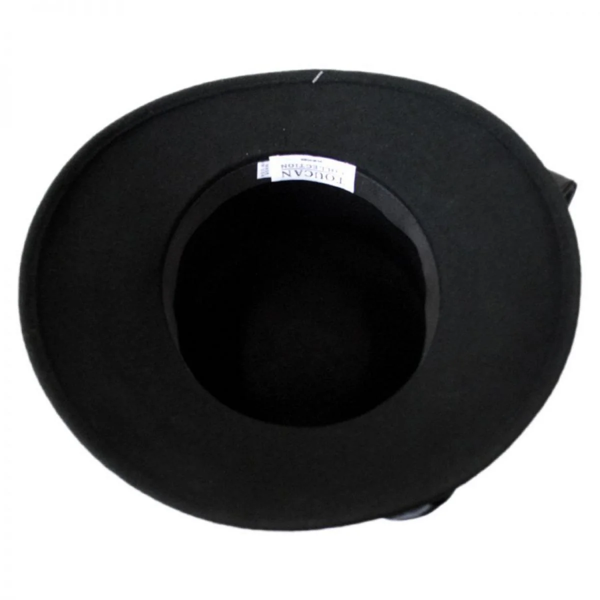 Satin Bow Slant Wool Felt Downbrim Hat - Made to Order - Image 6