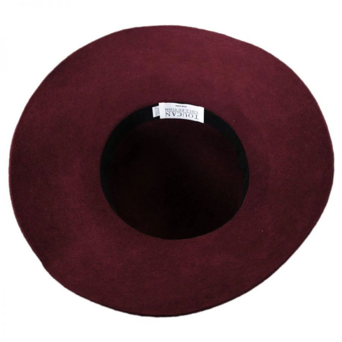 Satin Brooch Wool Felt Floppy Hat - Made to Order - Image 4