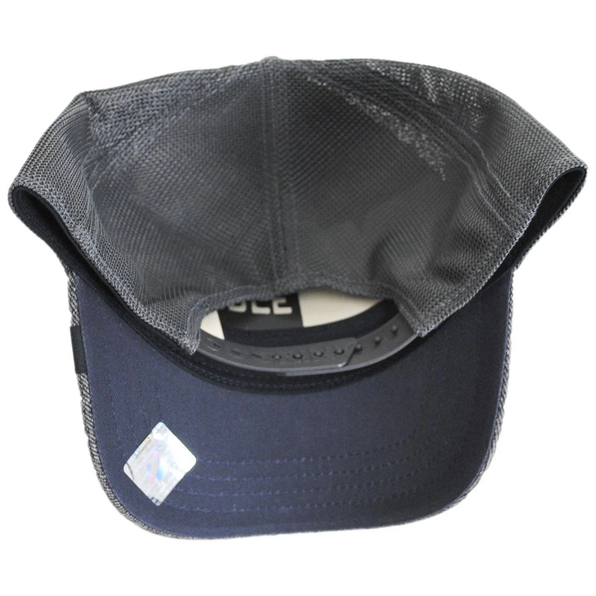 Savage Denim Mesh Trucker Snapback Baseball Cap - Image 4
